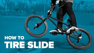 Как сделать Tire Slide на BMX (How to Tire Slide BMX)