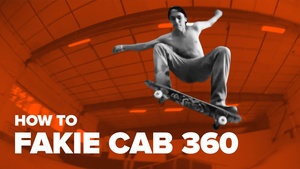 Как сделать Fakie caballerial 360 на скейте (How to Fakie caballerial 360 on a skateboard)
