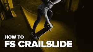 Как сделать fs crailslide на скейтборде (How to fs crailslide on skateboard)
